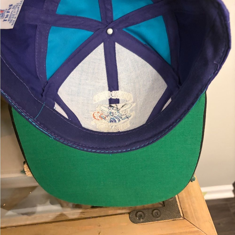 Charlotte Hornets vintage Twin Tops Diamond SnapBack. OSFA. - Picture 4 of 4
